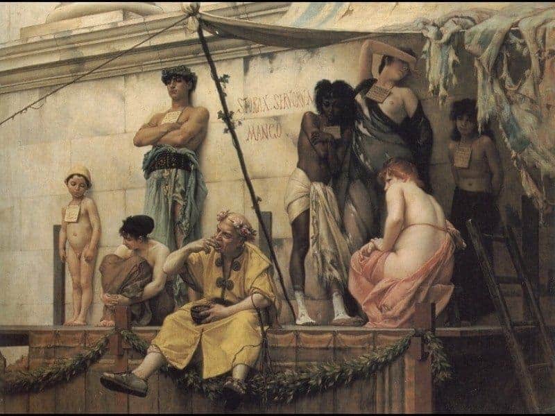 Roman Slave Market