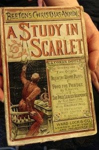 front cover of THE STRAND with "A Study in Scarlet"